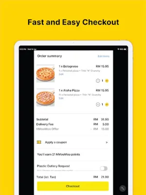 NMooMoo - Food Delivery android App screenshot 1